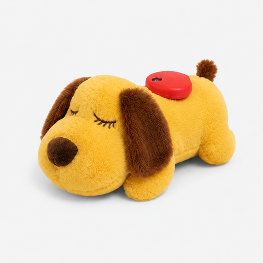 🎁 Calming Heartbeat Plush Toy for Dogs | Anxiety Relief Sleep Companion (100% off)