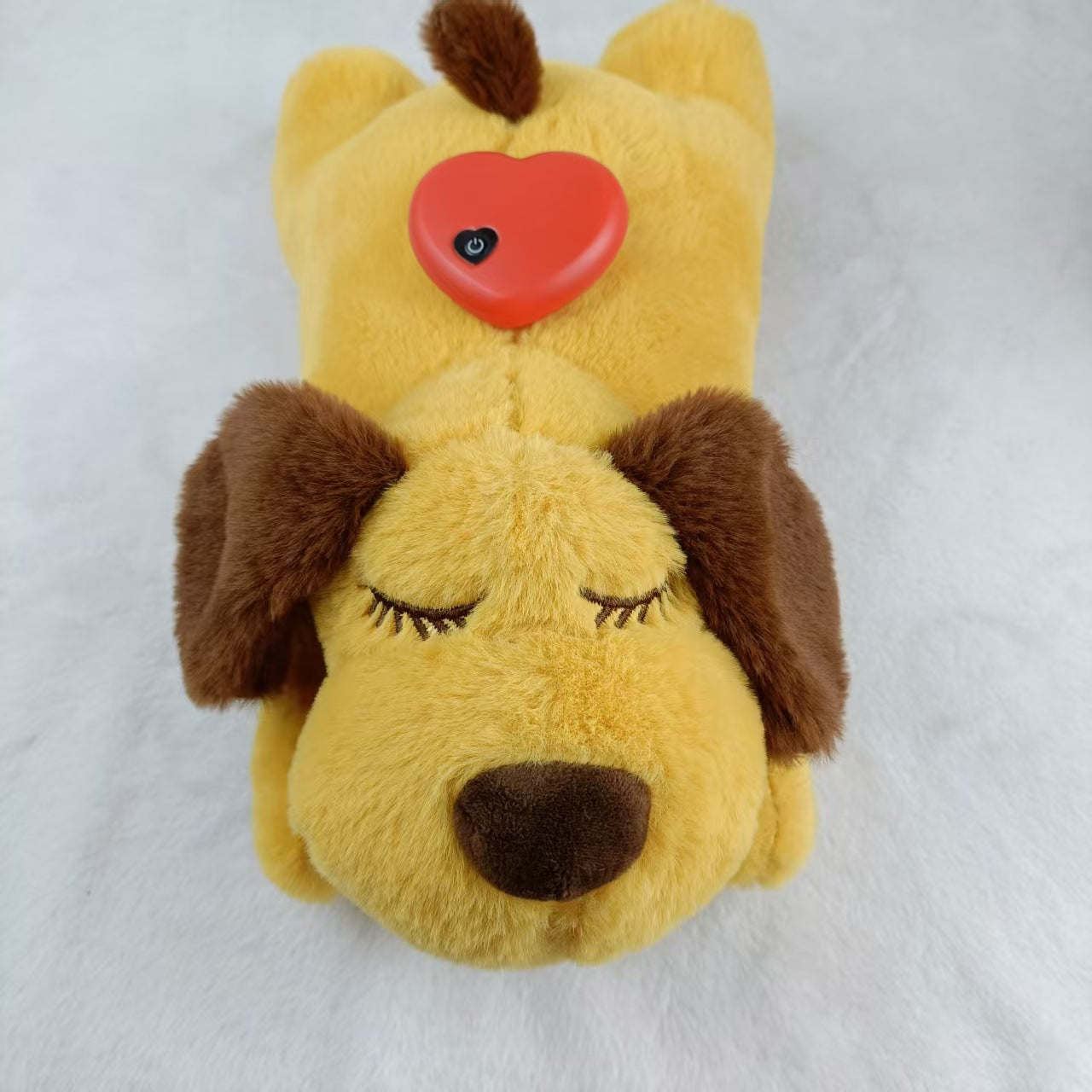 Calming Heartbeat Plush Toy for Dogs | Anxiety Relief Sleep Companion