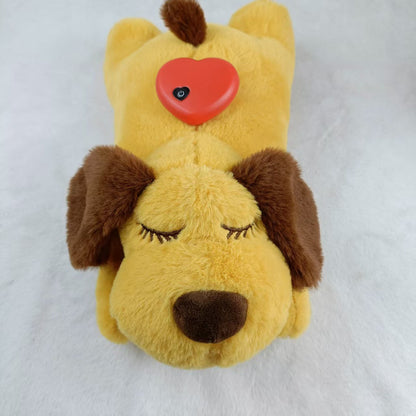 🎁 Calming Heartbeat Plush Toy for Dogs | Anxiety Relief Sleep Companion (100% off)